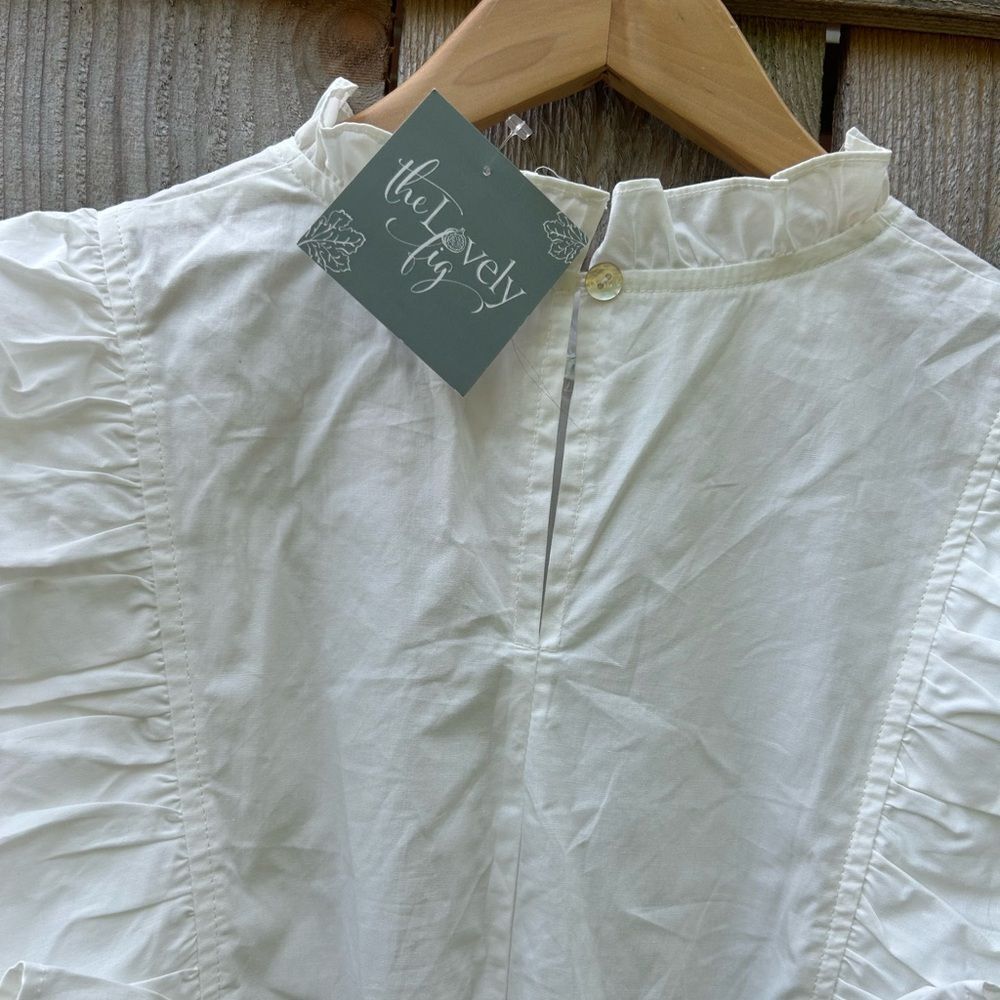 Pinch Summer White Ruffle Dress - Picture 7 of 7